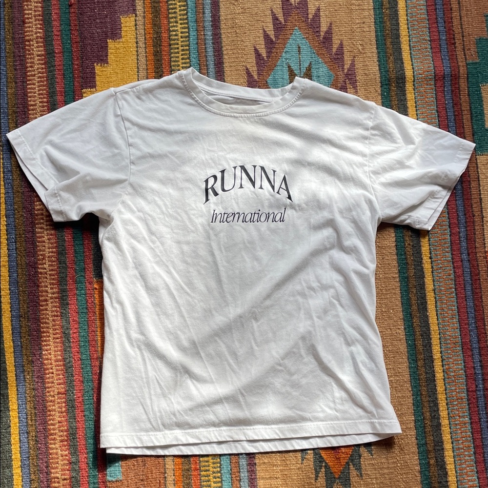 White RUNNA International T-Shirt